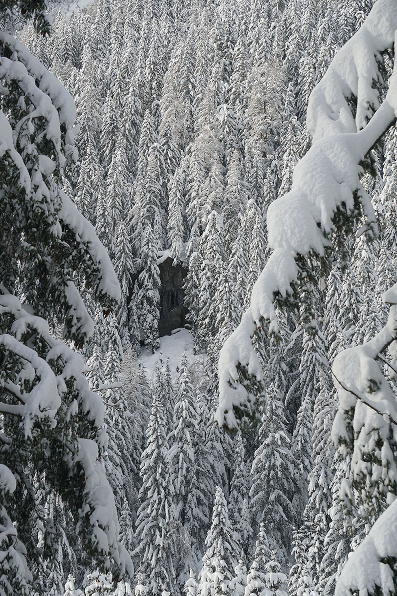 Massif des Aiguilles Rouges Porte dérobée