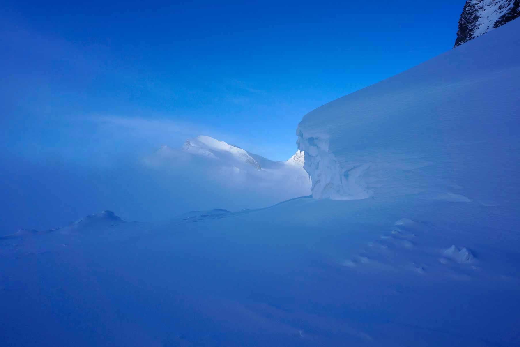 Sass Fee (Suisse) couleur d'outre-monde