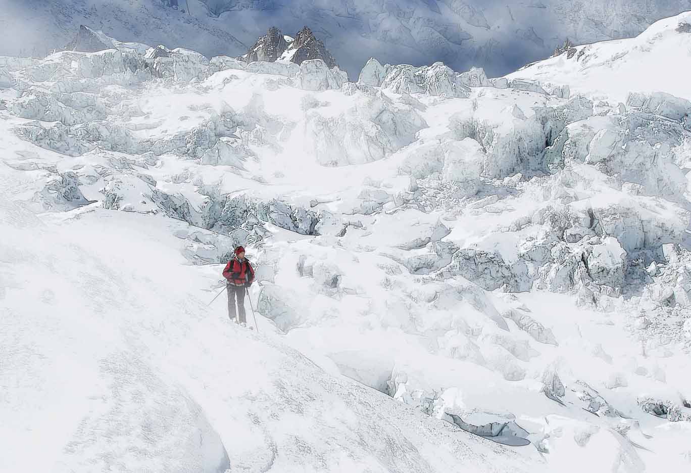 Au milieu des séracs Au milieu des séracs