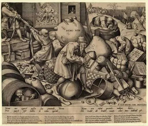 Un chacun Pieter Brueghel Un chacun