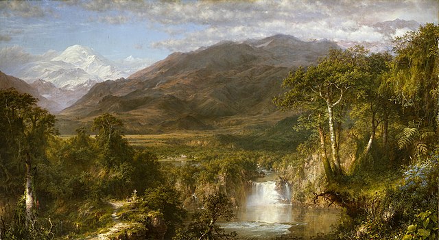 The Heart of the Andes, Frederic Edwin Church The Heart of the Andes
